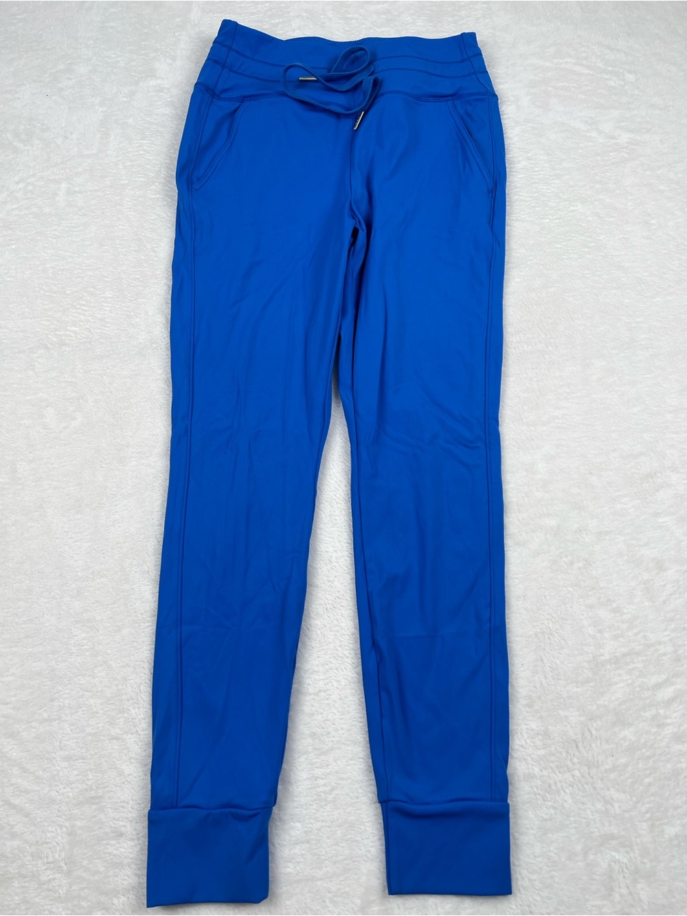 Halara SoftlyZero Plush High Waisted Joggers Strong Blue S Petite